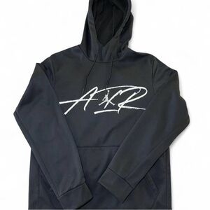 Jordan Black and White Signature Hoodie